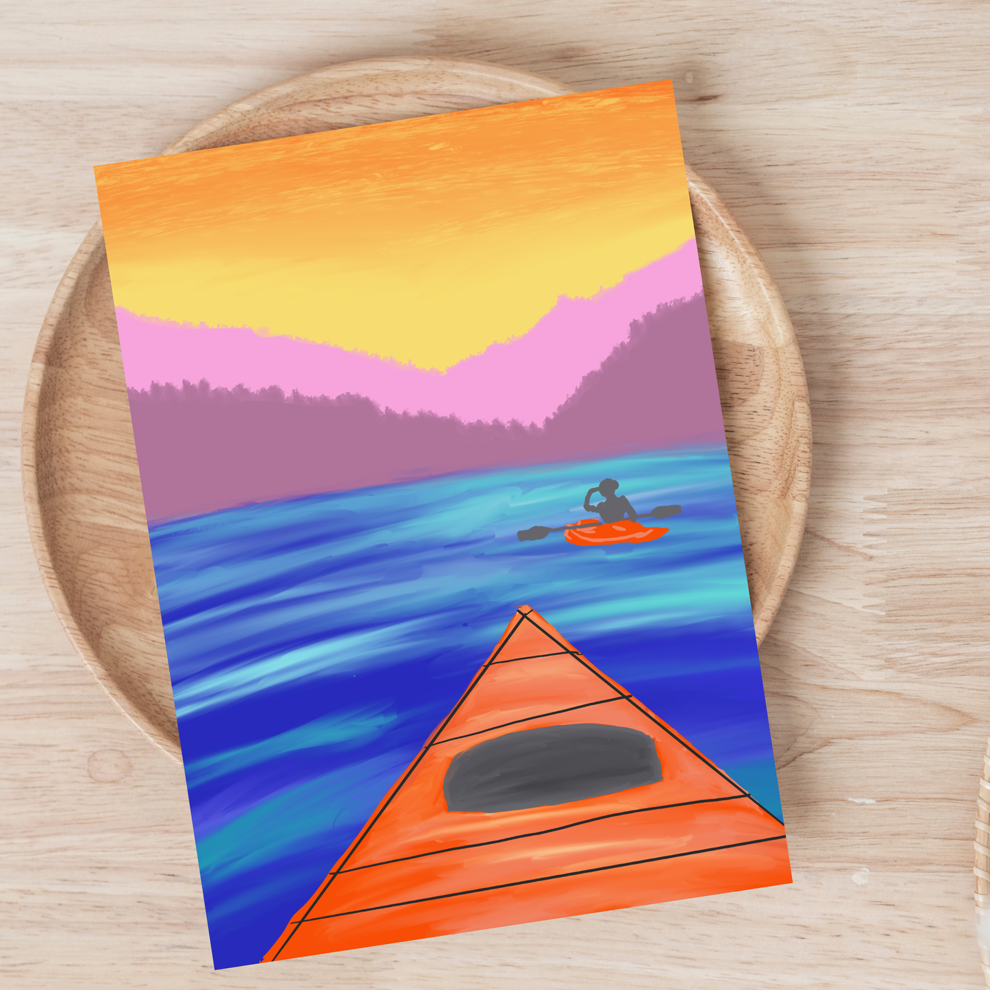 The Quiet Observer Postcard