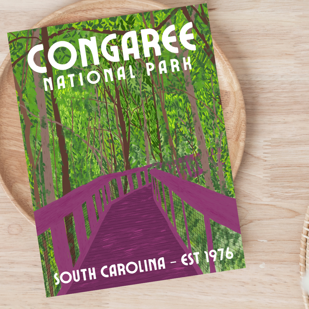 Congaree National Park Postcard