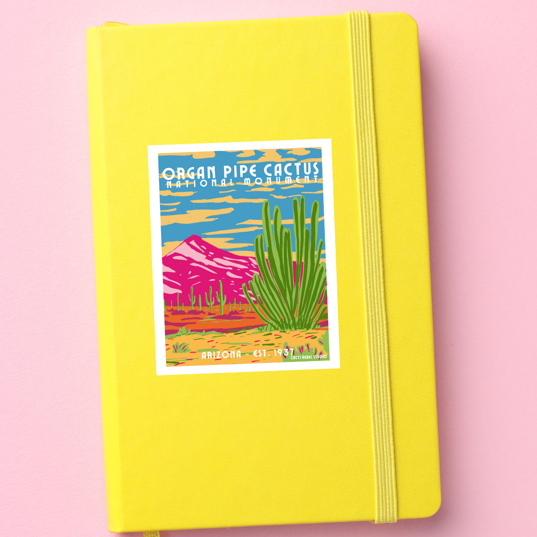 Organ Pipe Cactus National Monument: Arizona Sticker