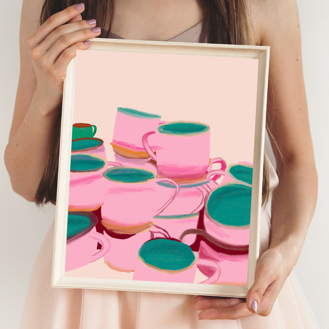 Around the Table Art Print