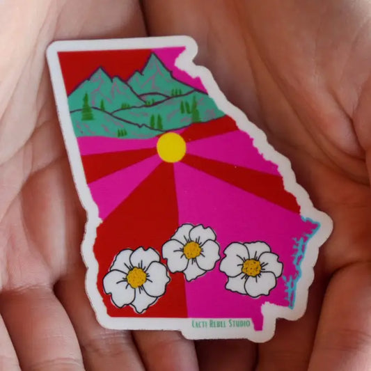Georgia Sunshine State Sticker