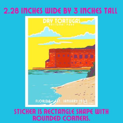 Dry Tortugas National Park: Florida Sticker