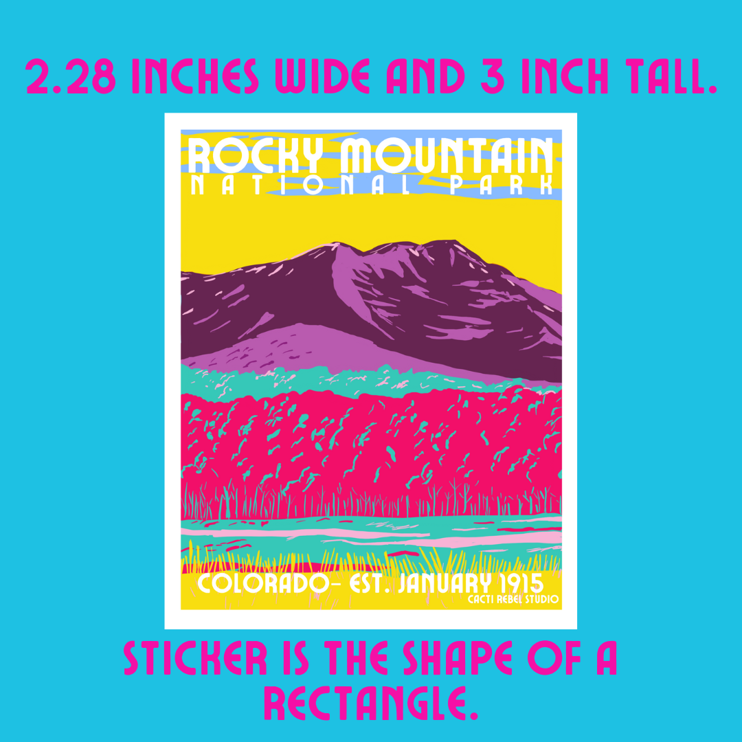 Rocky Mountain National Park: Colorado Sticker