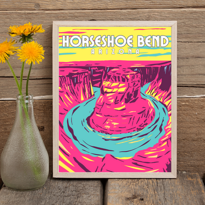Horseshoe Bend: Arizona Art Print