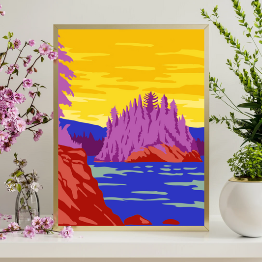 Isle Royale National Park: Michigan Art Print