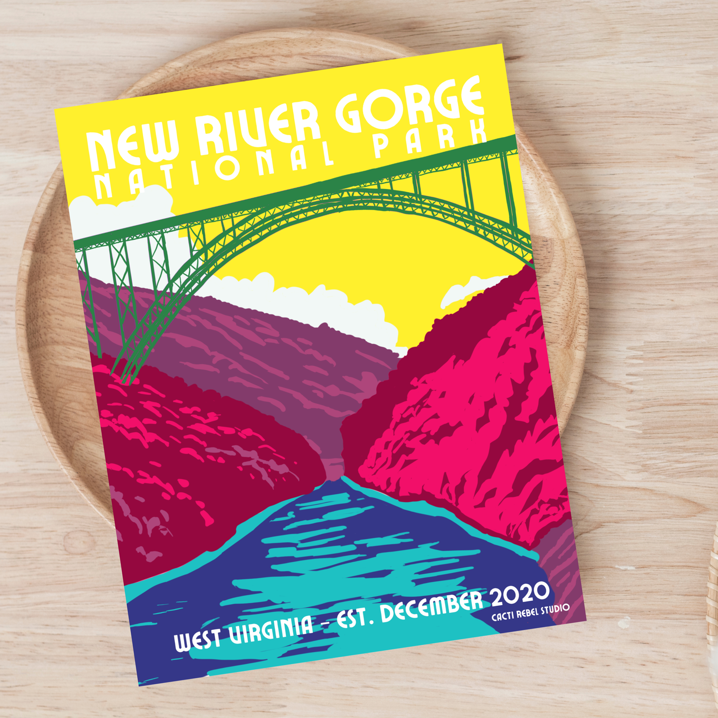 New River Gorge National Park: West Virginia Postcard