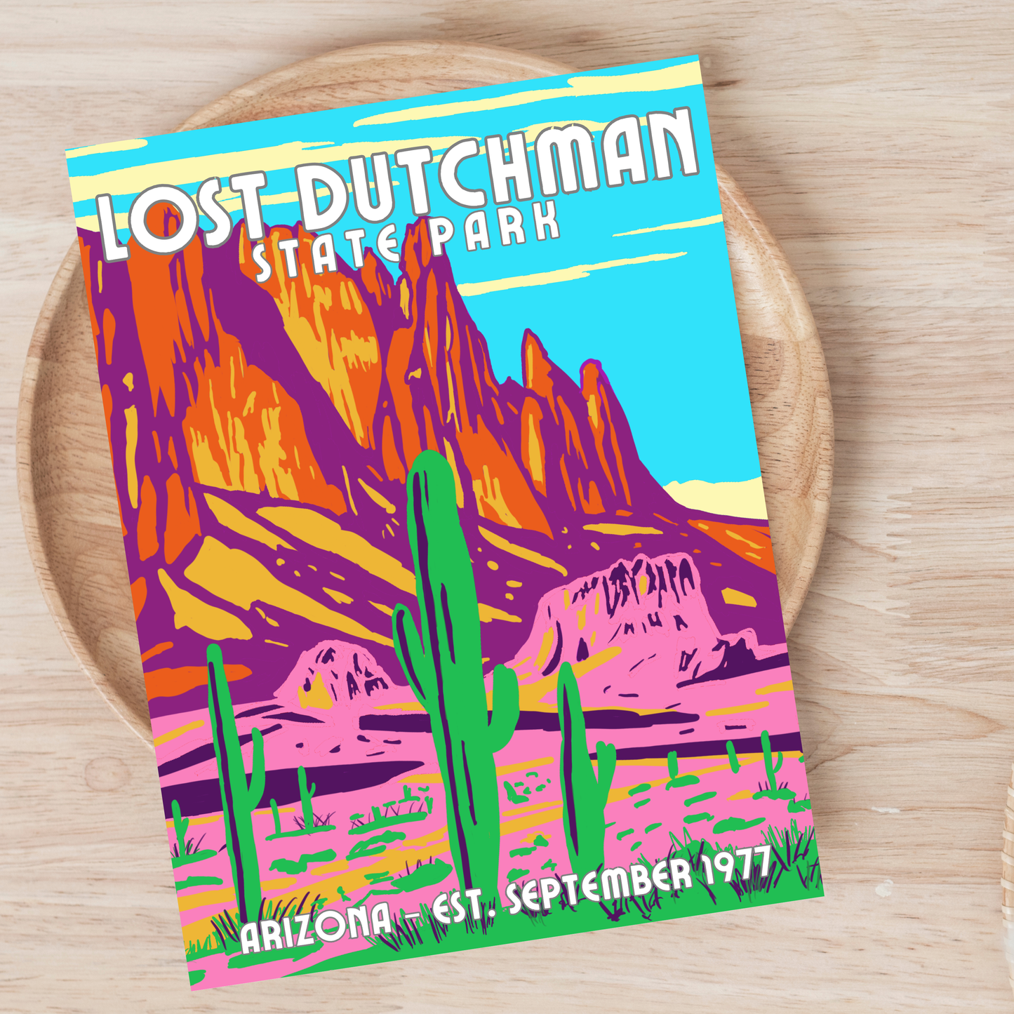 Lost Dutchman State Park: Arizona Postcard