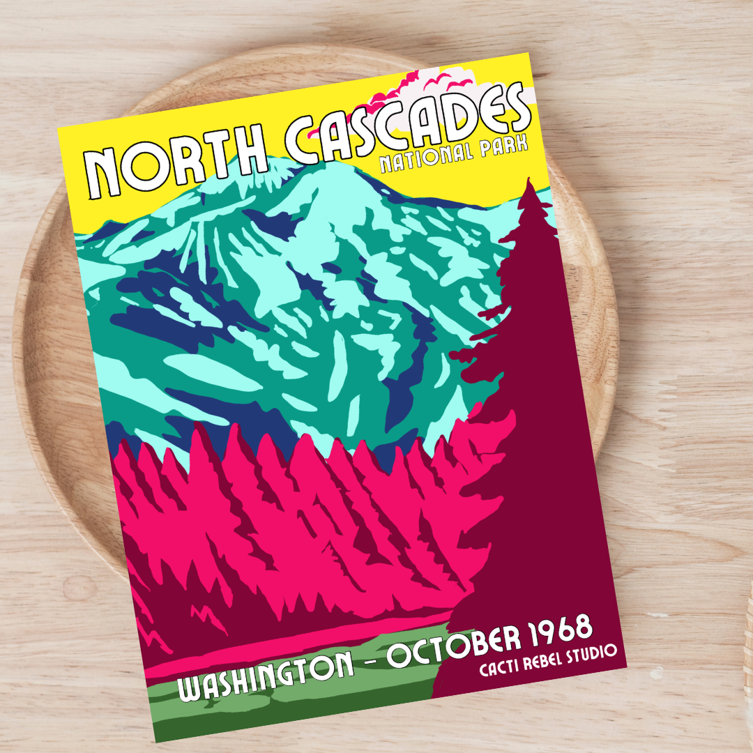 North Cascades National Park: Washington Postcard