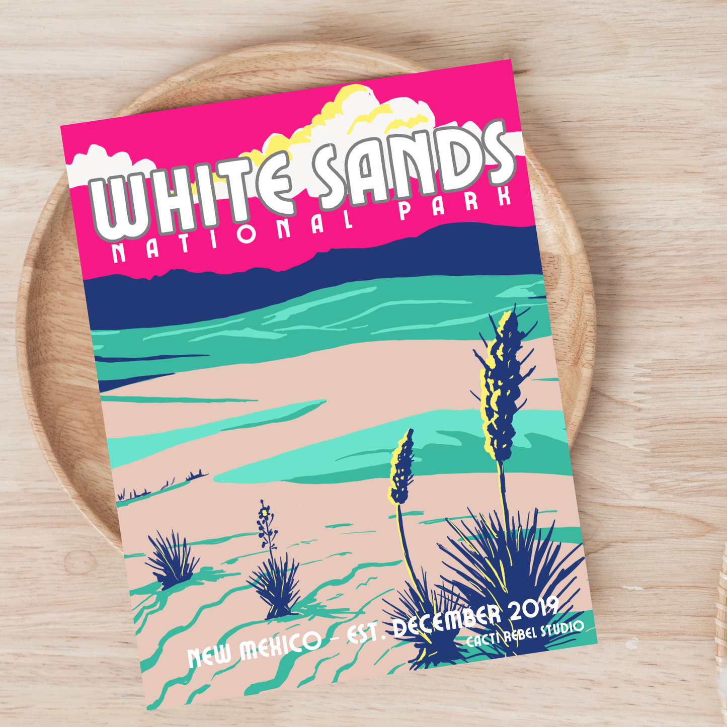 White Sands National Park Postcard