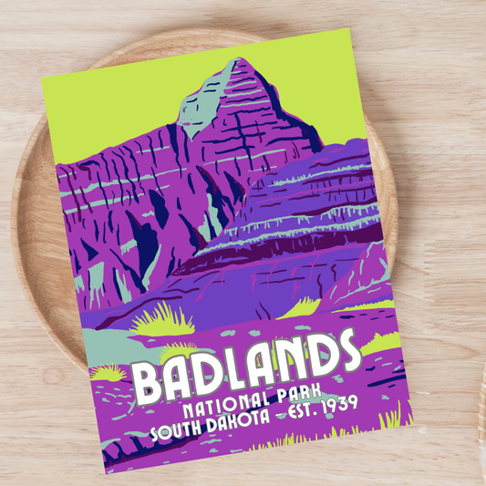 Badlands National Park Postcard