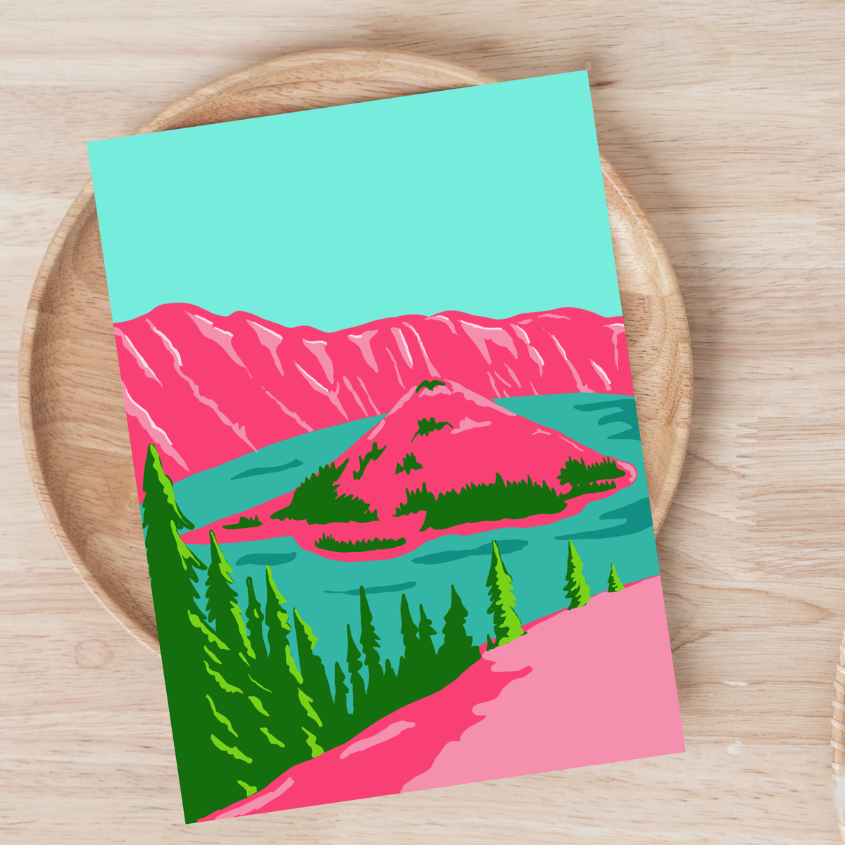 Crater Lake National Park Postcard