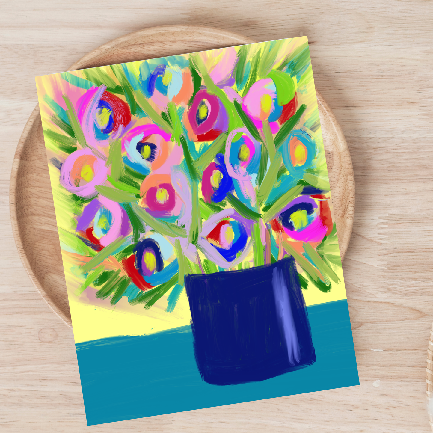 Abundance, Held Postcard