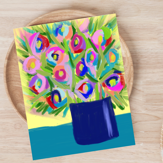 Abundance, Held Postcard