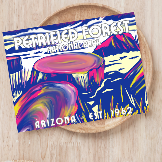 Petrified Forest National Park Postcard