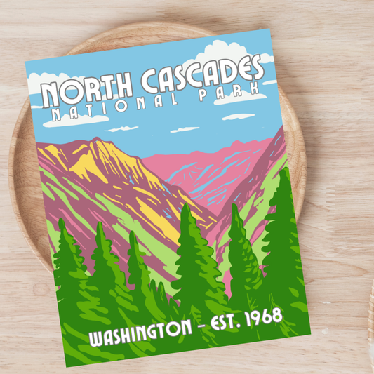 North Cascades National Park Postcard