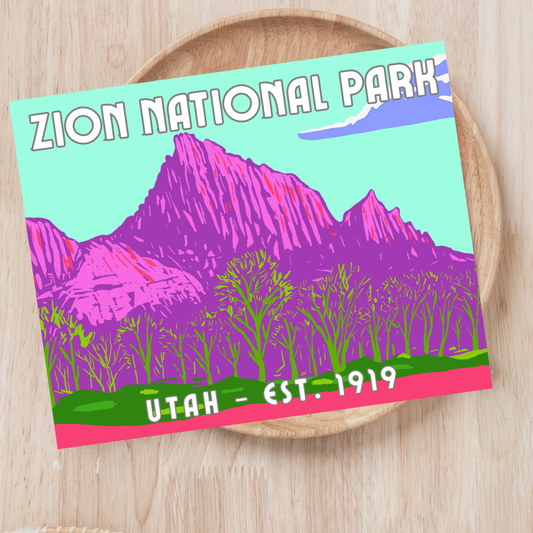 Zion National Park Art Print