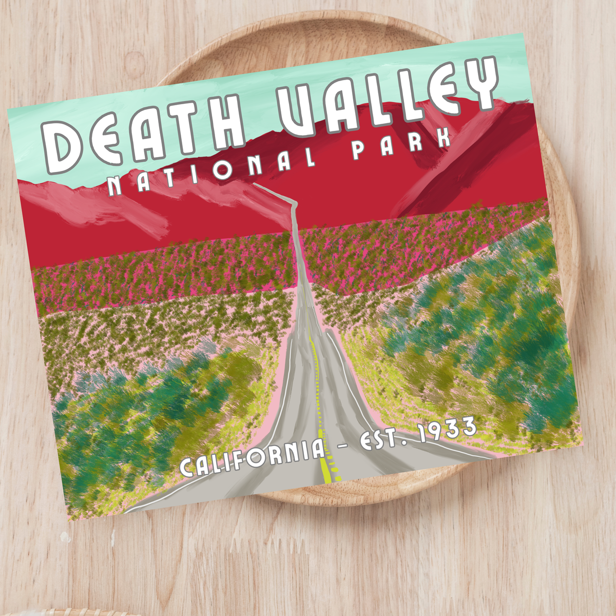Death Valley National Park Postcard