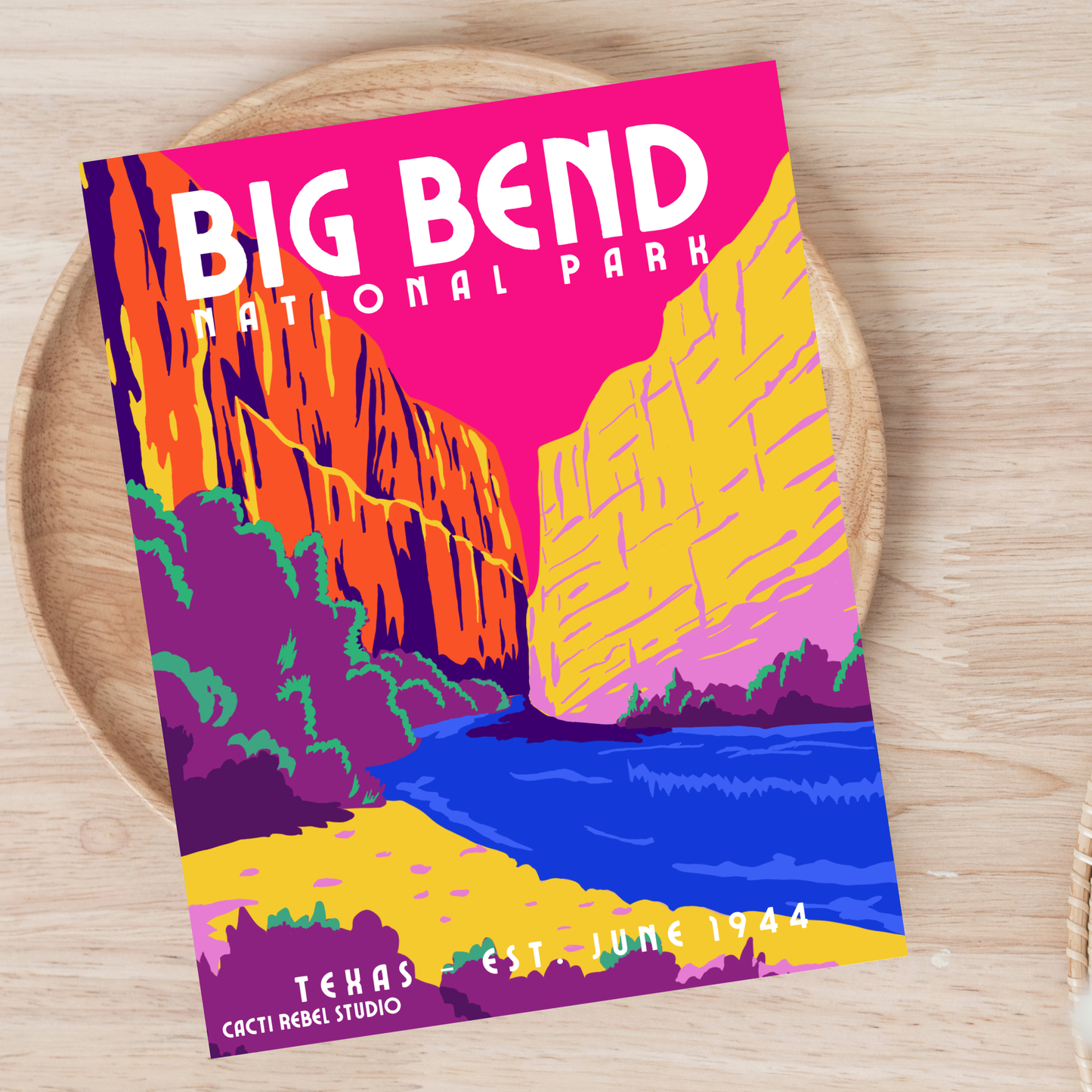 Big Bend National Park Postcard