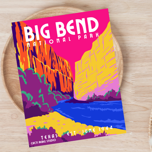 Big Bend National Park Postcard