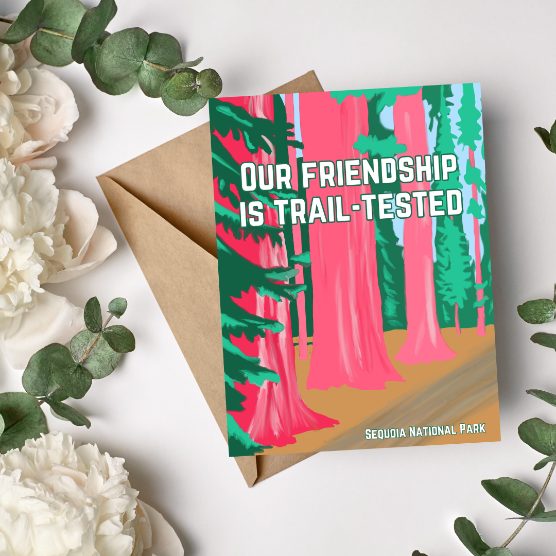 Our Friendship Is Evergreen Greeting Card