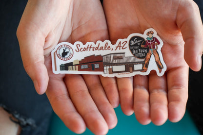 Old Town Scottsdale: Arizona Sticker