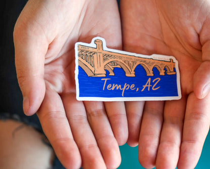 Tempe Arizona Sticker: Salt River