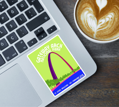 Gateway Arch National Park Sticker