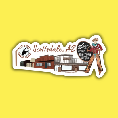 Old Town Scottsdale: Arizona Sticker