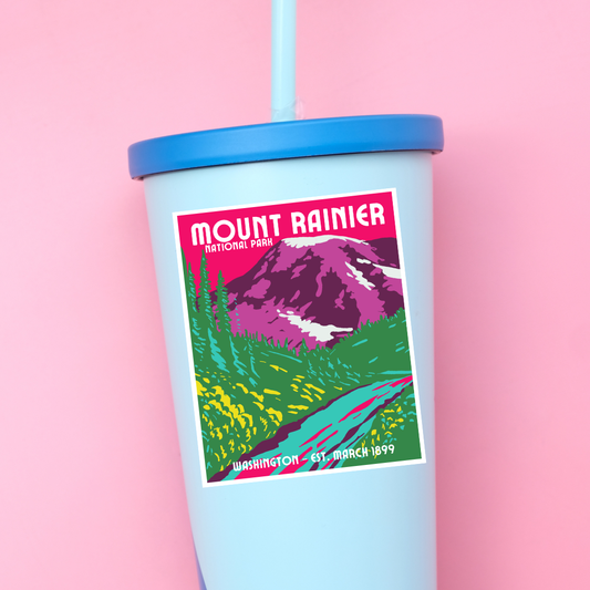 Mount Rainer National Park: Washington Sticker