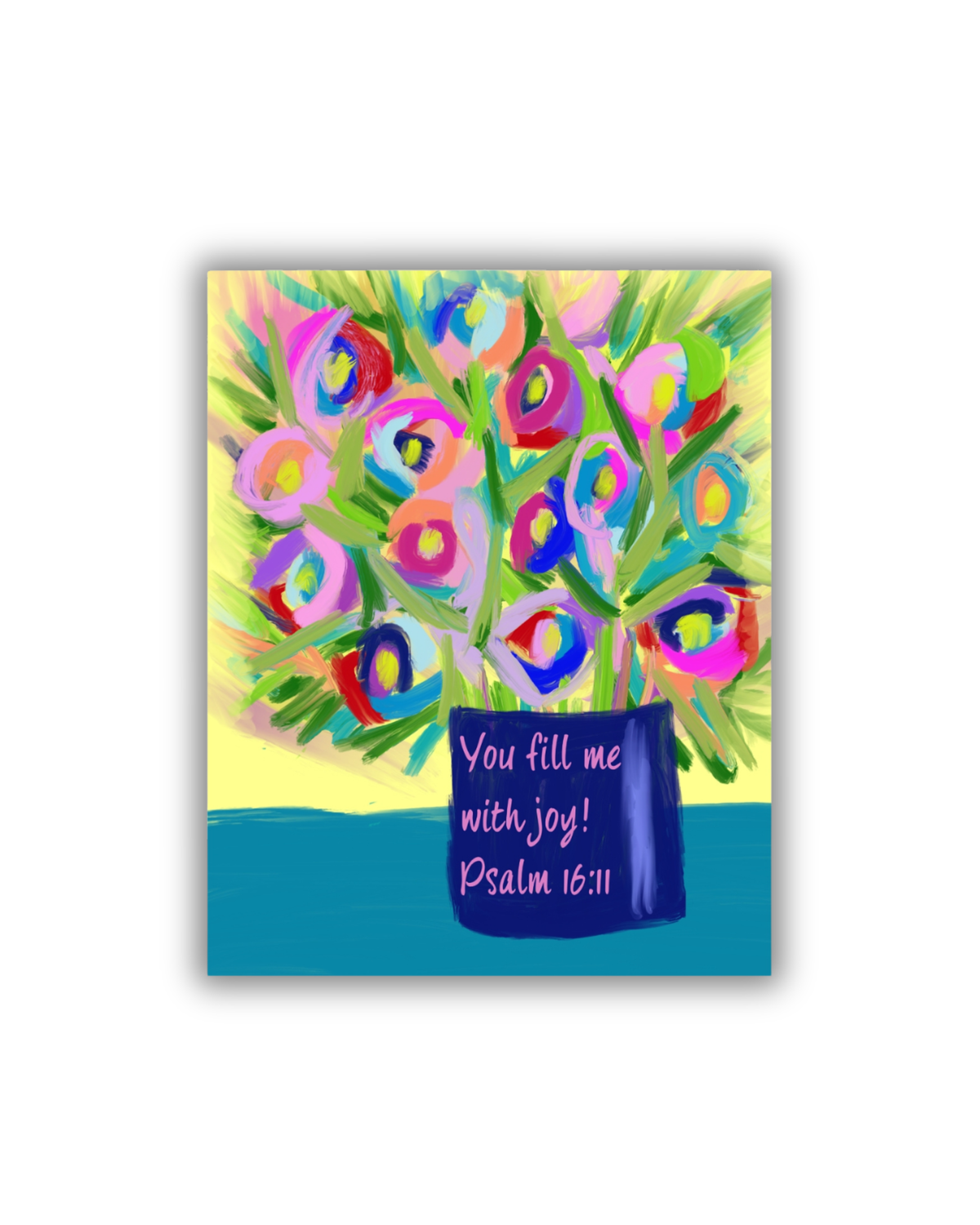 You Fill Me With Joy Scripture Sticker