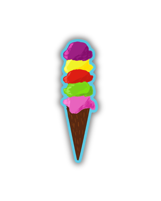 Ice Cream Stack Sticker