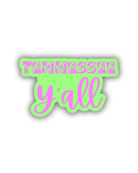 Tennessee Y’all Sticker