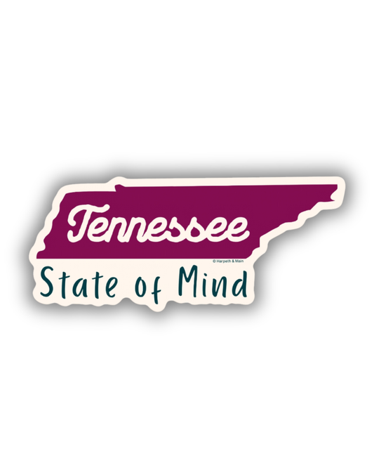 Tennessee State of Mind Sticker