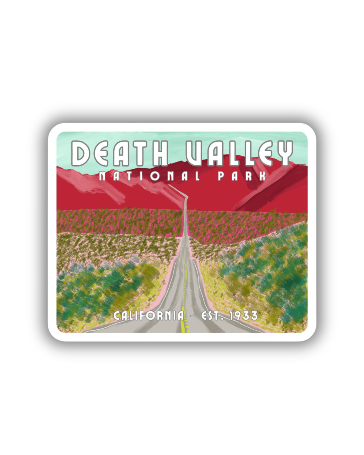 Death Valley National Park Sticker