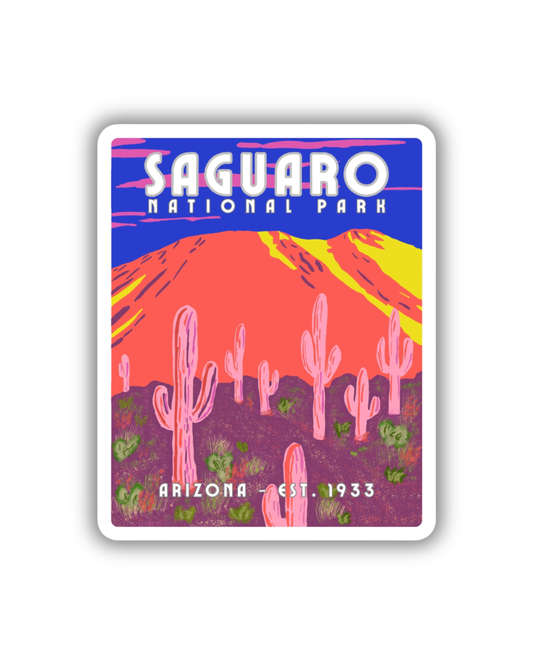 Saguaro National Park: Arizona Sticker