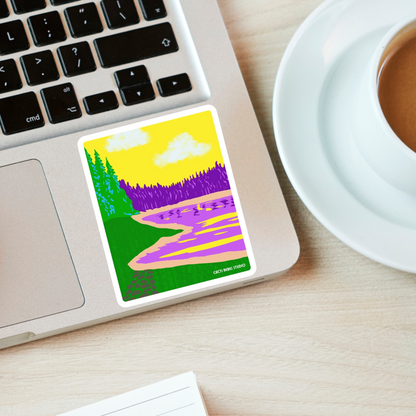 Secret Lake Sticker