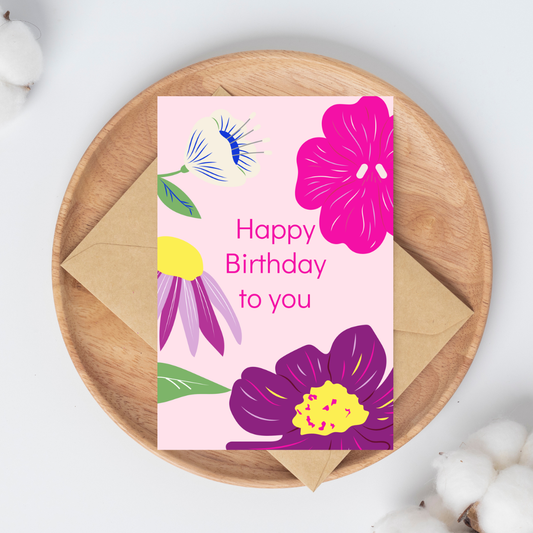 Happy Birthday to You Greeting Card