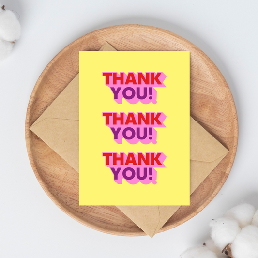 Thank You! Greeting Card