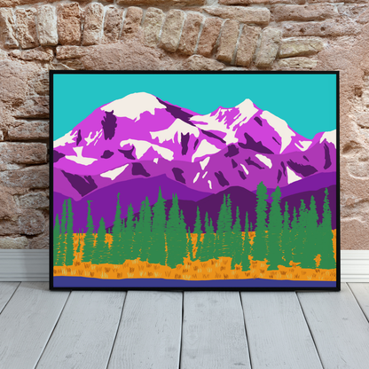 Denali National Park Art Print