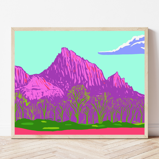 Zion National Park Art Print