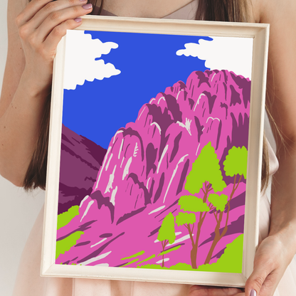 Pinnacles National Park Art Print