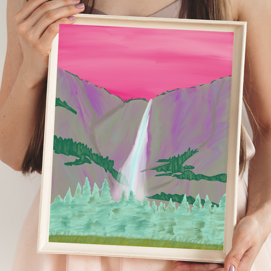 Yosemite National Park Art Print