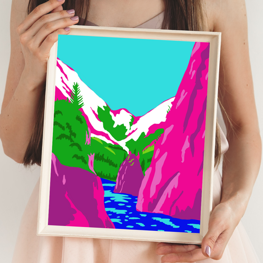 Kenai Fjords National Park Art Print