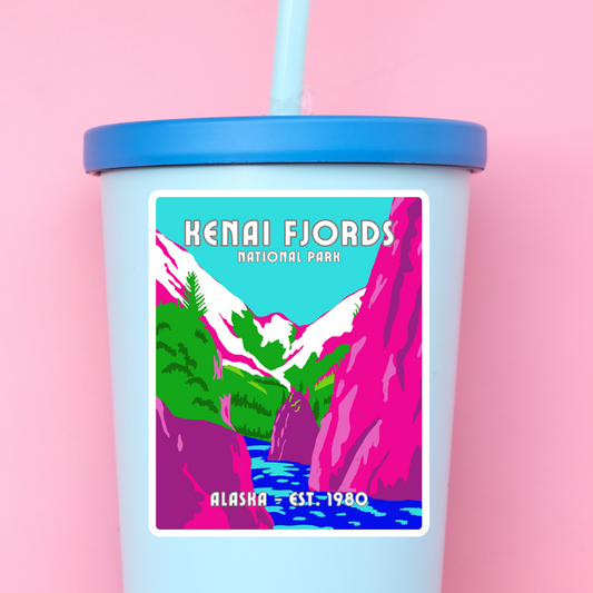 Kenai Fjords National Park: Alaska Sticker