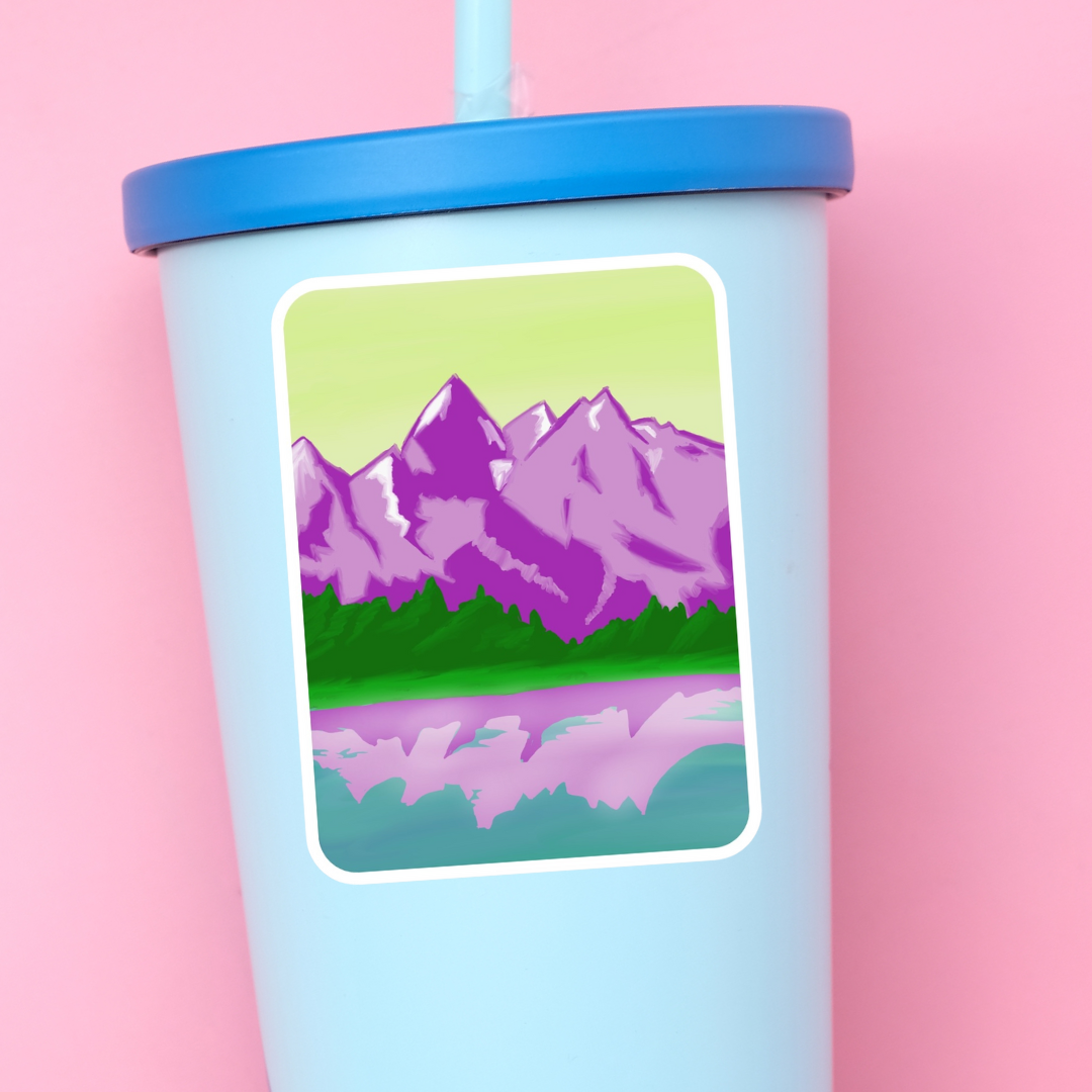 Grand Teton National Park Sticker