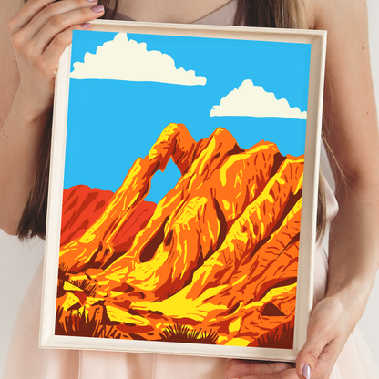 Valley of Fire Art Print