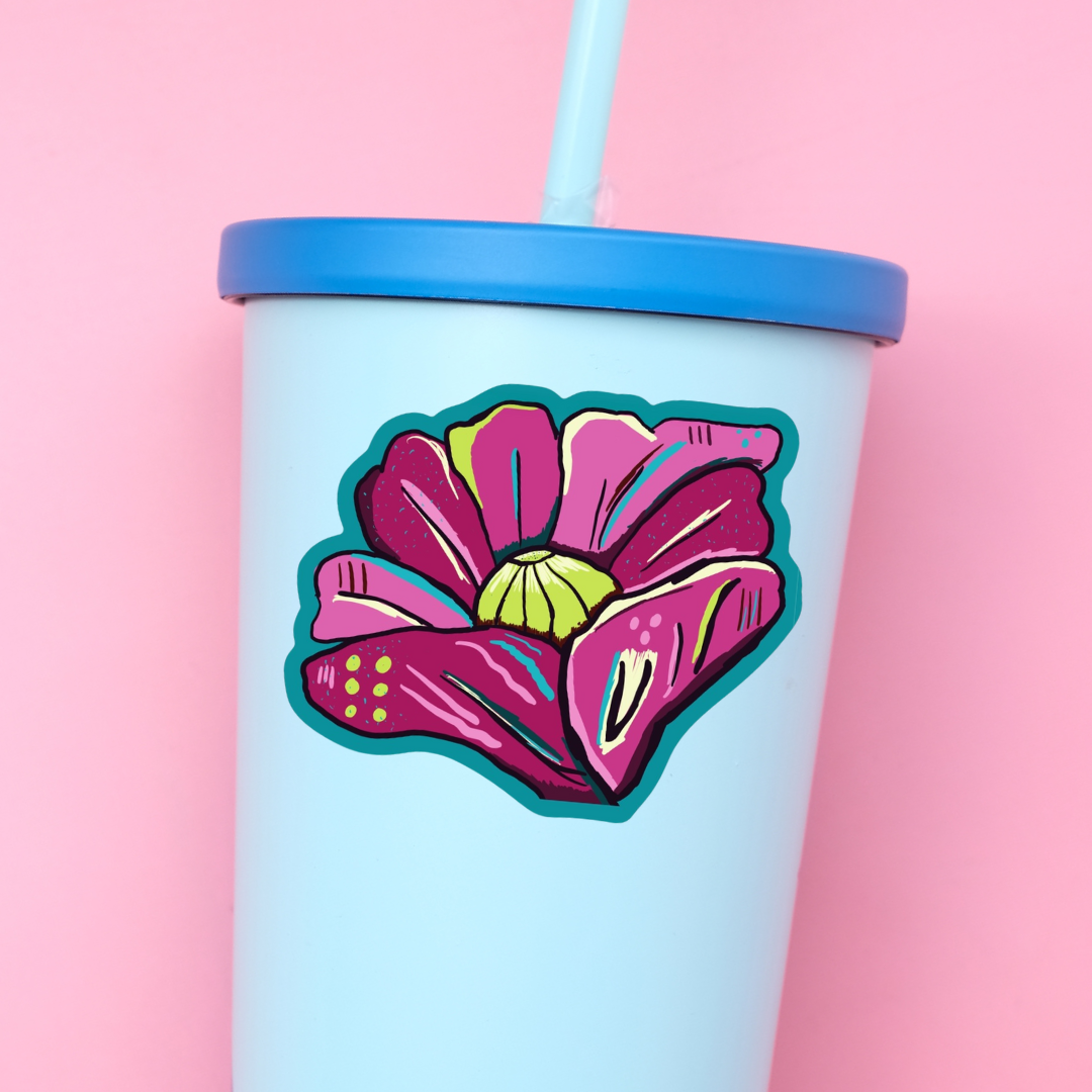 Vivid Sticker - Bright Floral