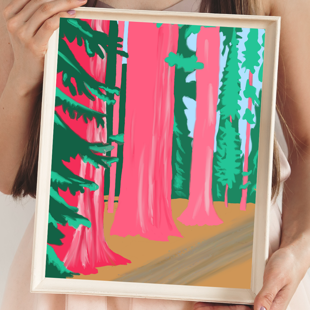 Sequoia National Park Art Print