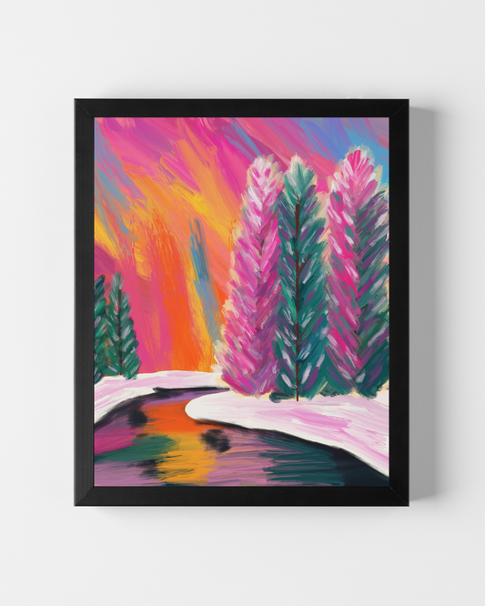 Bright Spot of Winter Art Print