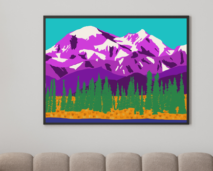 Denali National Park Art Print